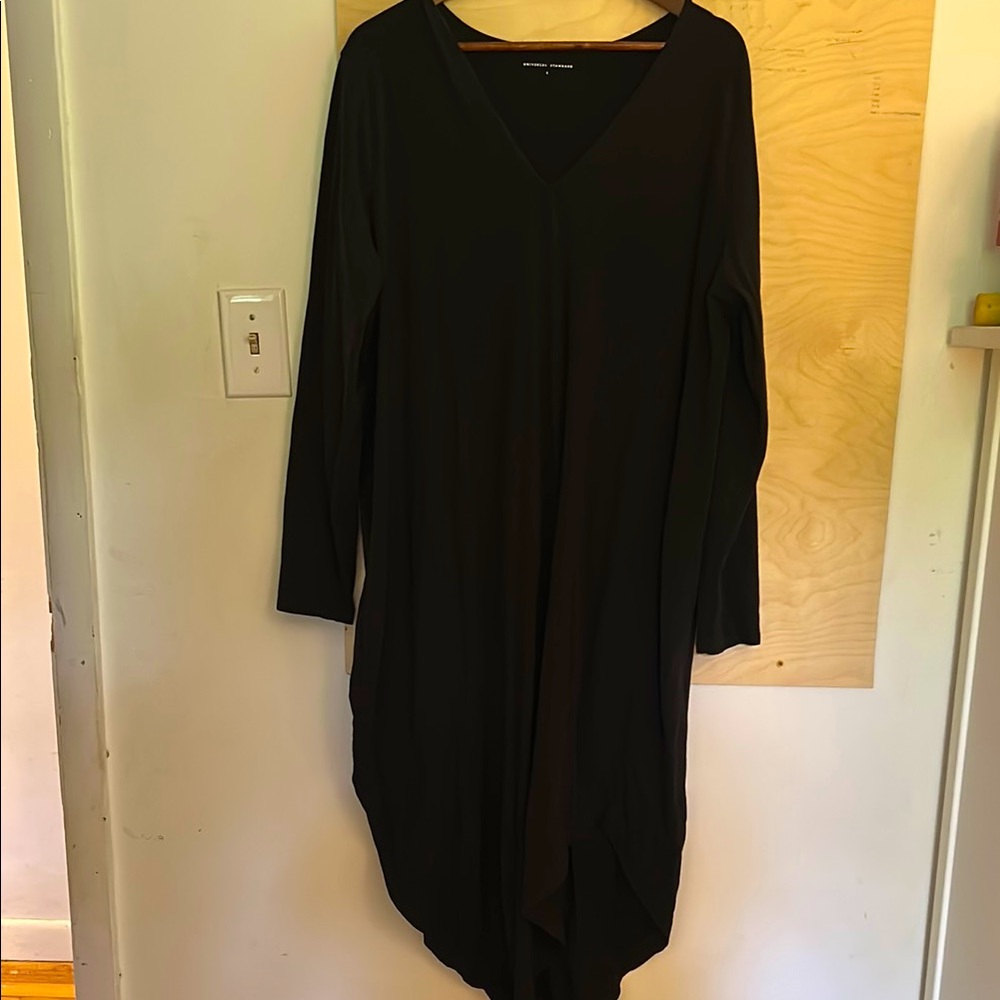 Universal Standard Geneva dress long sleeve black L 20
